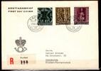 Liechtenstein Liechtenstein 386-388 gestempelt als FDC/ Ersttagsbrief MiNr. 386-388 gestempelt als FDC/ Ersttagsbrief -