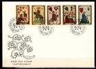 Liechtenstein Liechtenstein 406-410 gestempelt als FDC/ Ersttagsbrief MiNr. 406-410 gestempelt als FDC/ Ersttagsbrief -