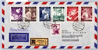Österreich 999-1004 u.a. auf Brief Sammlerbrief -