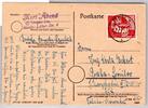 DDR 250 auf Postkarte als Einzelfrankatur portogerecht -