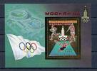 Zentralafrika Zentralafrika Block 66 A postfrisch Olympiade 1980 MiNr. Block 66 A postfrisch Olympiade 1980 -