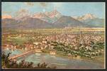 AK Rosenheim, Regierungsbezirk Oberbayern Rosenheim und Wendelstein 1922 gebraucht -