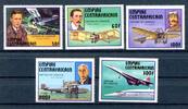 Zentralafrika Zentralafrika 501-505 postfrisch Flugzeuge MiNr. 501-505 postfrisch Flugzeuge -