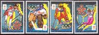 Zentralafrika Zentralafrika 1343-1346 postfrisch Olympia 1988 Calgary MiNr. 1343-1346 postfrisch Olympia 1988 Calgary -