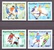 Zentralafrikanische Republik Zentralafrikanische Republik 1436-1439 postfrisch Fußball WM 1990 MiNr. 1436-1439 postfrisch Fußball WM 1990 -