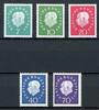 Bund Dauerserie Heuss Medaillon Bund Dauerserie Heuss Medaillon 302-306 postfrisch MiNr. 302-306 postfrisch -