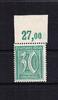 Deutsches Reich Deutsches Reich 162P OR postfrisch MiNr. 162P OR postfrisch -