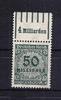 Deutsches Reich Deutsches Reich 321AW OR -/1'5'1 postfrisch MiNr. 321AW OR -/1'5'1 postfrisch -