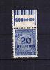 Deutsches Reich Deutsches Reich 319AW OR 0'6'0/1'5'1 postfrisch MiNr. 319AW OR 0'6'0/1'5'1 postfrisch -