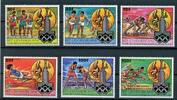 Zentralafr. Rep. Zentralafr. Rep. 726-731 B postfrisch Olympia 1980 Moskau MiNr. 726-731 B postfrisch Olympia 1980 Moskau -