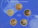 BRD Bund 2 Euro 2015 Gedenkmünzen Set (A,D,F,G,J) - 30 Jahre EU-Flagge -