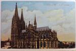 AK Köln Dom, Südseite 1913 gebraucht -
