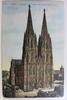 AK Köln Dom, Westseite (160 m hoch) 1913 gebraucht -