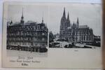 AK Köln Savoy-Hotel - Dom Mehrbildkarte 1907 gebraucht -