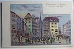 AK Basel Fischmarkt um das Jahr 1840 Künstlerkarte ungebraucht -