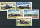 Zentralafr. Rep. Zentralafr. Rep. 1026-1030 postfrisch Eisenbahn MiNr. 1026-1030 postfrisch Eisenbahn -