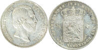 Nederland ½ Gulden ½ Gulden 1858 WILLEM III 1849–1890 J.P. Schouberg -