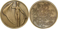 Nederland 1945. Herkregen Vrijheid Slagpenning W.J Valk (1898-1977) -