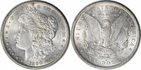 US Dollar 1890-S Morgan Silver Dollar MS60 Uncertified #1207 None -