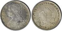 US Half Dollar 1838 Bust Silver Half Dollar Reeded Edge AU58 Uncertified #230 None -