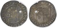 US ND (1619-25) Great Britain 1 Shilling KM60 VF Hole Uncertified #252 -