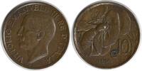 US 1919 R Italy 10 Centesimi KM60 EF Uncertified #319 -