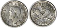 US 1942 New Zealand 1 Shilling KM9 UNC Uncertified #105 -