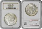 US 1921 Morgan Silver Dollar MS65 NGC None Dollar 1921 No Mint Mark MS65