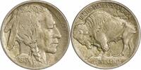 US Nickel 1913 Buffalo Nickel Type 1 EF Uncertified None -