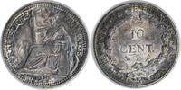 US 1917 French Indo-China 10 Cents KM9 Choice BU Uncertified #136 -