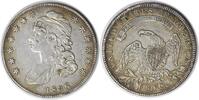 US Half Dollar 1836 Bust Silver Half Dollar Lettered Edge EF Uncertified #325 None -