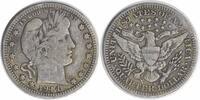 US Quarter 1914 S 1914-S Barber Silver Quarter F Uncertified #1042 None F 332.82 £  +  44.38 £ shipping