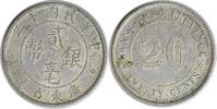 US YR10 (1921) China Kwangtung 20 Cents Y423 AU Uncertified -
