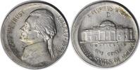 US Nickel 1943-D Jefferson Nickel Broad Strike AU58 FS Uncertified #100 None -