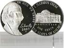 US Nickel 2007-S Proof Jefferson Nickel 40-Coin Roll None -
