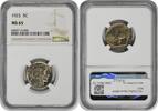 US Nickel 1923 Buffalo Nickel MS65 NGC None -