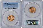 US Cent 1957 D 1957-D Lincoln Cent MS66RD PCGS None MS66 25.89 £  +  44.38 £ shipping