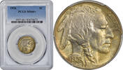 US Nickel 1926-P Buffalo Nickel MS66+ PCGS None -