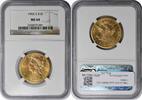 US Ten Dollar 1902-S $10 Gold Liberty Head MS64 NGC None -