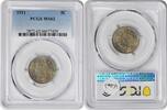 US Nickel 1911 Liberty Nickel MS62 PCGS None -