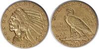 US Five Dollar 1910 $5 Gold Indian EF Uncertified #115 None -