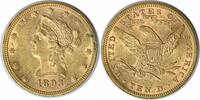 US Ten Dollar 1893 $10 Gold Liberty Head AU58 Uncertified #313 None -