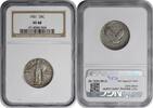 US Quarter 1921 Standing Liberty Silver Quarter EF40 NGC None -