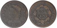 US Cent 1810 No Mint Mark 1810/09 Large Cent G Uncertified #254 None G 147.92 £  +  44.38 £ shipping