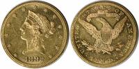 US Ten Dollar 1882 $10 Gold Liberty Head MS60 Uncertified #303 None -