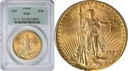 US Twenty Dollar 1924 $20 Gold St. Gaudens MS64 PCGS None -