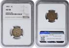 US Cent 1862 Indian Cent AU58 NGC None -