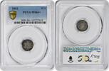 US Three Cent 1862 Three Cent Silver MS66+ PCGS None -