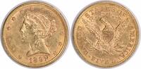 US Five Dollar 1897 $5 Gold Liberty Head AU58 Uncertified #258 None -