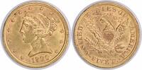 US Five Dollar 1900 $5 Gold Liberty Head AU58 Uncertified #259 None -